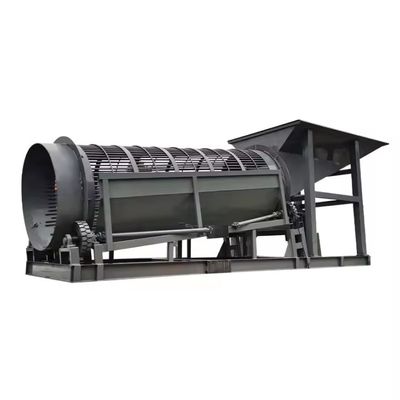 Μηχανή διαλογής εδάφους 11m*2.2m*3.7m Μέγεθος για διαχωρισμό άμμου και πέτρας κατά τη διάρκεια της ανακαίνισης