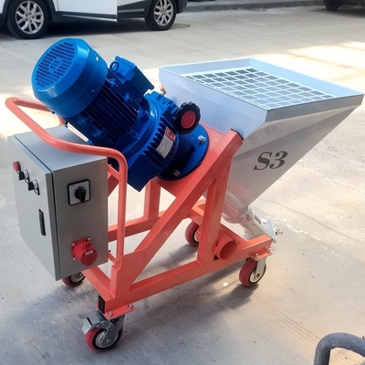 50L Hopper χωρητικότητα 400W αυτόματη μηχανή γύψωσης τοίχου για ακριβή και τελική