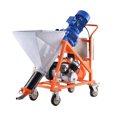 50L Hopper χωρητικότητα υδραυλική τοίχος γύψο γύψο μηχανή για 60M μεταφοράς απόσταση
