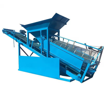 1800 KG Drum Screen Mobile Screening Plant για την ανίχνευση άμμου και τις εξατομικευμένες αφίξεις