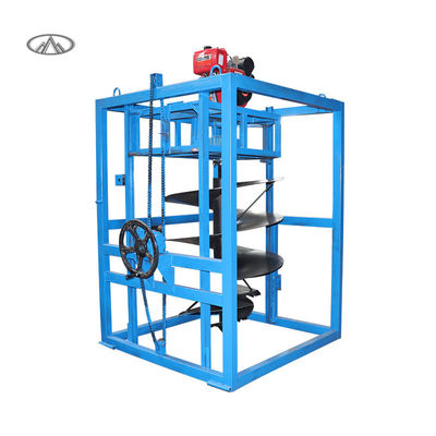 Μηχανή σφυρηλατήσεως γης για τρύπα γεωτρύπασης Μηχανή σφυρηλατήσεως σκάφους Φύτευση δέντρων Μηχανή σφυρηλατήσεως