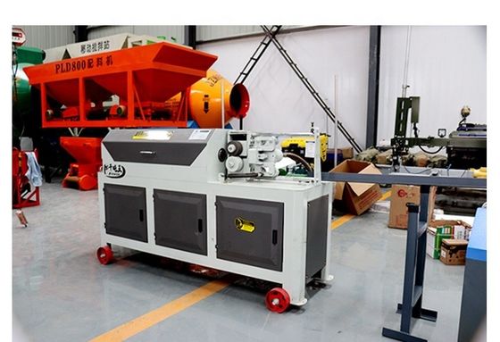 Κίτρινο 2-6mm Steel Bar Straightener και Cutter για Καταστήματα Κατασκευαστικών Υλικών με υλικά