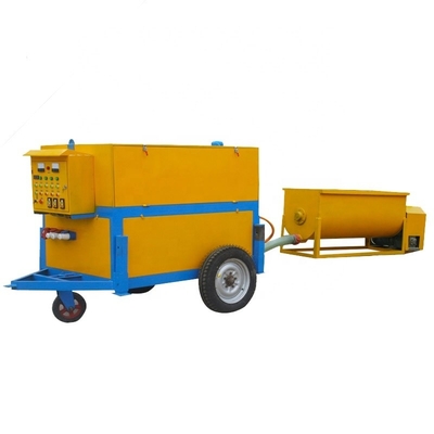 Φόμα Σιμέντο Σφουγγαρισμός Interlock Block Making Machine με 5.5kw ισχύ και εξοπλισμό