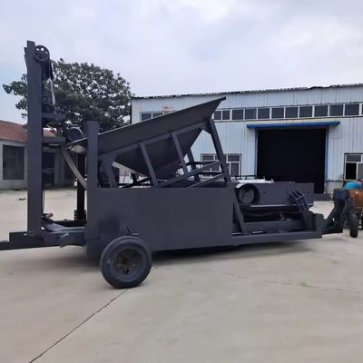 1800 KG χωρητικότητα κινητή μηχανή διαλογής άμμου πυριτίου για ψεκασμό εδάφους και σπορά