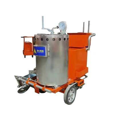 Μηχανή αυτοκινούμενης οδικής σήμανσης με τύπους γραμμών ψυχρής βαφής και κινητήρα αεριοκίνητης γραμμής