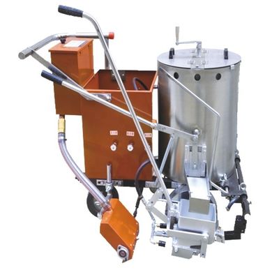 Μηχανή αυτοκινούμενης οδικής σήμανσης με τύπους γραμμών ψυχρής βαφής και κινητήρα αεριοκίνητης γραμμής