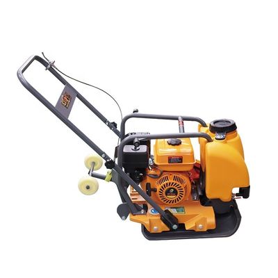 5.5L δεξαμενή καυσίμου ντίζελ δονητική πλάκα συμπιεστή για έργα κατασκευής