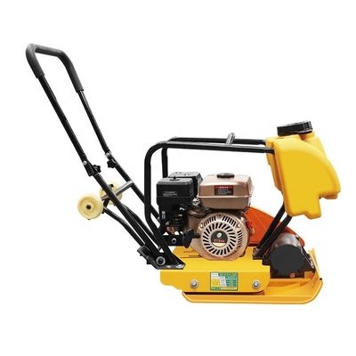 5.5L δεξαμενή καυσίμου ντίζελ δονητική πλάκα συμπιεστή για έργα κατασκευής