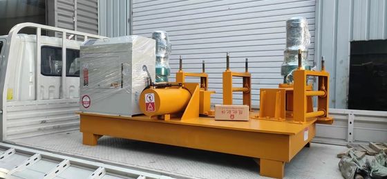 Μηχανή κάμψης κυλίνδρων για την ψυχρή κάμψη σωλήνων από χάλυβα άνθρακα στην κατασκευή σήραγγας