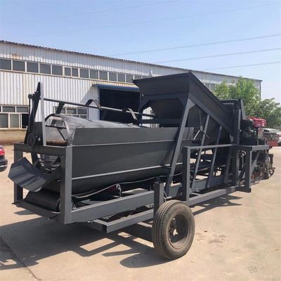 Μηχανή διαλογής γυάλινης σούπα με τάση 380 και εξωτερική τροφοδοτική οθόνη τύμπανου