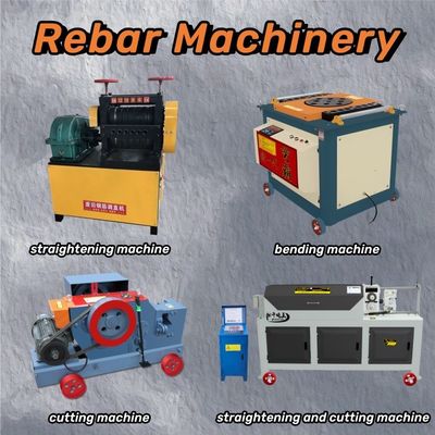 Gt6-25 6-25mm παλιά μηχανή ευθείας ράβδου χάλυβα για κατασκευαστικό χώρο προσαρμοσμένη