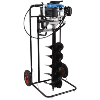 65cc χειροκίνητο περιστρεφόμενο έδαφος γήπεδο γήπεδο γκρεμιστήρας πόστ σκάφτης τρύπας μηχανή για την ανασκαφή τρύπων