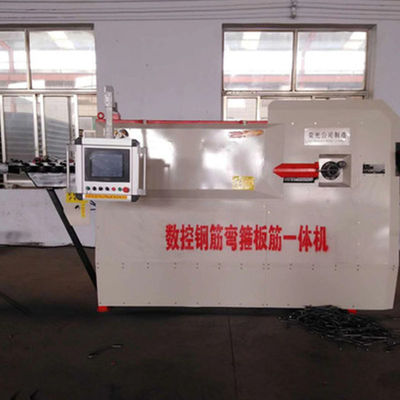 2kW κινητήρα Αυτοματοποιημένη μηχανή κάμψης από ατσάλι για κατασκευές