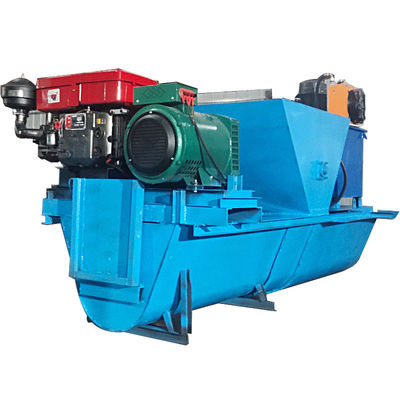 Μηχανή σχηματισμού τάφρου για μεγάλες εκμεταλλεύσεις και καλλιεργήσιμες εκτάσεις σε εργασίες κατασκευής για τρία άτομα