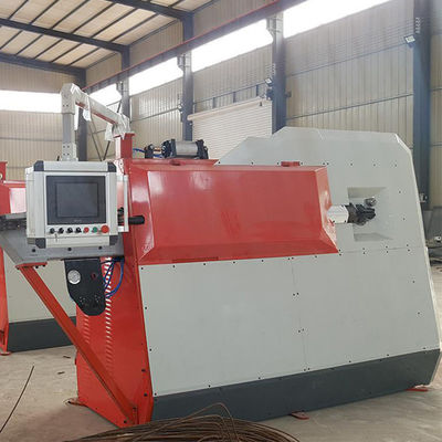 2kW κινητήρα Αυτοματοποιημένη μηχανή κάμψης συρματόπλεγματος για επεξεργασία ανοξείδωτου χάλυβα