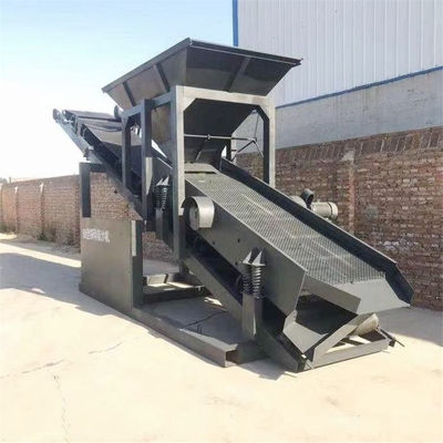 Εξωτερική τροφοδοτούμενη δομική οθόνη 1800 KG Μηχανή διαχωρισμού άμμου και πέτρας για εργοστάσιο διαλογής