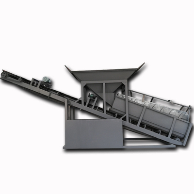 Μηχανή διαλογής μεταλλεύματος 1800 KG με ντραμ και γυάλινο σάμπλο