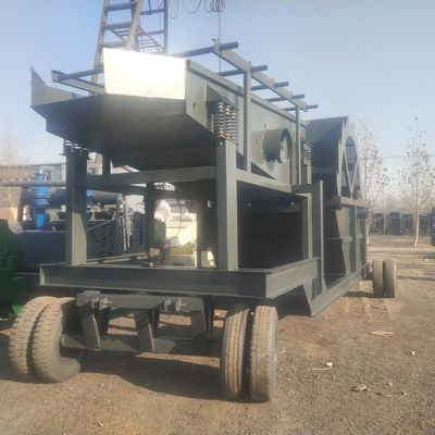 Μηχανή συντριβής άμμου 380V και μηχανή διαλογής για μικρομεσαίες εκμεταλλεύσεις