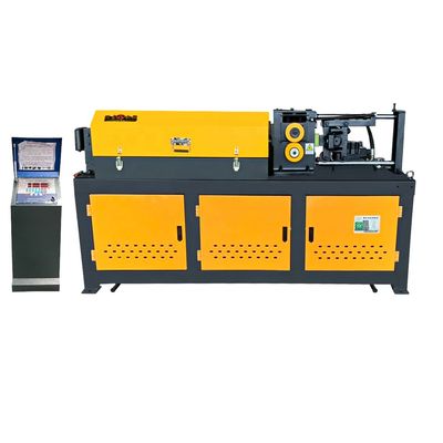 Μεγάλη ταχύτητα 4-8mm Steel Wire Straightener and Cutter Machine με ισχύ κινητήρα 7,5-16kw