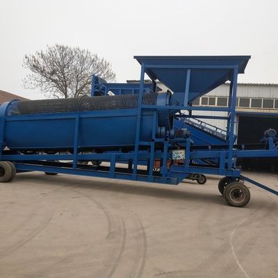 Επαγγελματικό κινητό εξοπλισμό διαλογής άμμου πυριτίου με χωρητικότητα 1800 KG