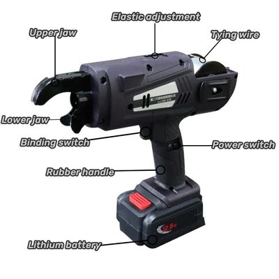 Μηχανή κατασκευής Stirrup Cnc αυτόματη μηχανή κάμψης ατσάλινου καλωδίου για εύκολη λειτουργία