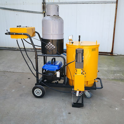 550 kg Μηχανή σφράγισης ρωγμών οδοστρώματος για διαρκείς ανάγκες συντήρησης δρόμων