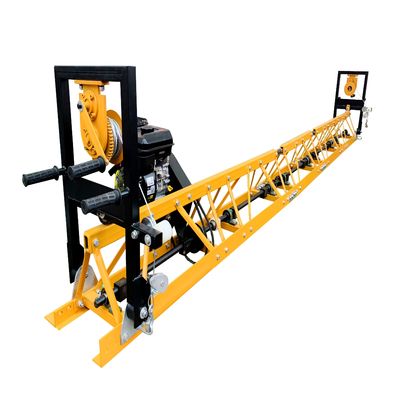 168KG βάρος αλουμινίου λέιζερ σκυρόδεμα δονητικό μηχανή για ομαλή οδική επιφάνεια