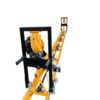 168KG βάρος αλουμινίου λέιζερ σκυρόδεμα δονητικό μηχανή για ομαλή οδική επιφάνεια