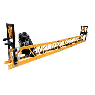 168KG βάρος αλουμινίου λέιζερ σκυρόδεμα δονητικό μηχανή για ομαλή οδική επιφάνεια