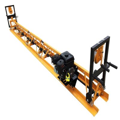 168KG βάρος αλουμινίου λέιζερ σκυρόδεμα δονητικό μηχανή για ομαλή οδική επιφάνεια