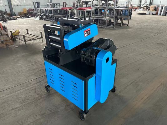 Μηχανή ευθυγράμμισης ανακύκλωσης ράβδου ατσάλινου σιδηροτροχίου 6-20mm για επεξεργασία Διαμέτρου 4-25mm