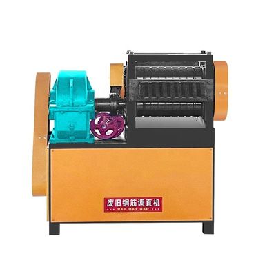 Μηχανή ευθυγράμμισης ράβδου χάλυβα απορριμμάτων 8-25 mm για ευθυγράμμιση μετάλλων