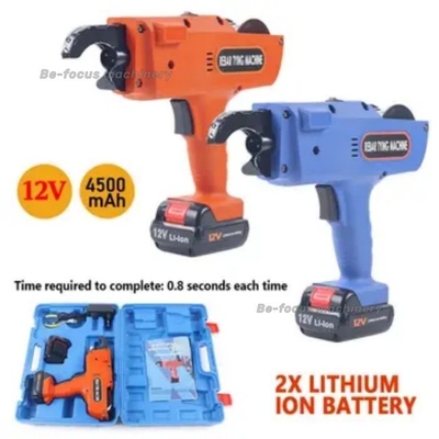 Ηλεκτρική μηχανή δέσμευσης 12V 4500mAh για δέσμευση 8mm-34mm Rebar με 2 πέντες μπαταρίας