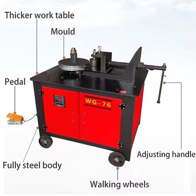 Ελκυστικό τεντωτήρας σωλήνων WG38 CNC με μεγάλη διάρκεια ζωής