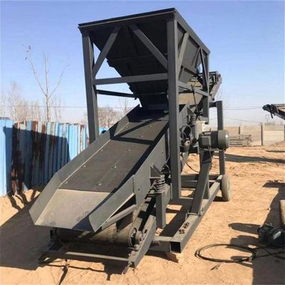 Μηχανή διαλογής πέτρας 11m*2,2m*3,7m Εργαλεία διαλογής εδάφους μικρής κλίμακας