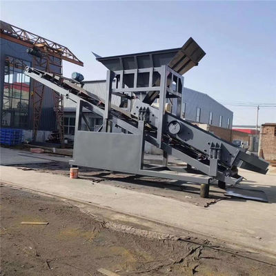 Μηχανή πλέγματος με δονητικό πλέγμα τριών στρωμάτων για ψεκασμό και σπορά εδάφους