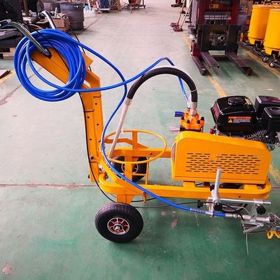 Εξοπλισμός σήμανσης χώρου στάθμευσης με χειροκίνητο σπρώξιμο για βελτιωμένη γραμμική γραφή με κρύα μπογιά