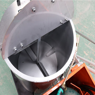 Χειροκίνητη μηχανή χρώματος με ψυχρή γραμμή διπλού πυροβολικού θερμοπλαστικής οδικής σήμανσης για την κατασκευή αυτοκινητοδρόμων