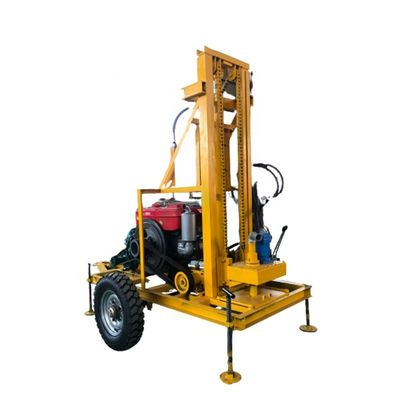 Μηχανή ντίζελ 550 KG Ορυχεία Βρύση Βρύση Υδάτινη γεώτρηση για 100m Deepwell Rock Digging