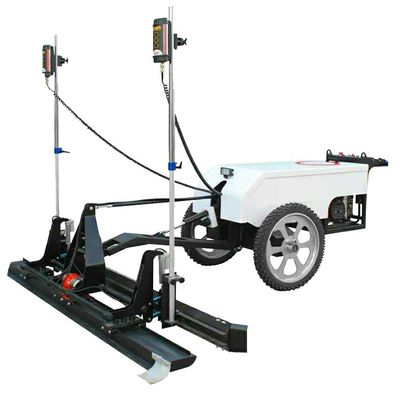 350mm Max. πάχος οδοστρώματος τεσσάρων τροχών Laser Screed για το τσιμέντο ισοπέδωση του δαπέδου έργο