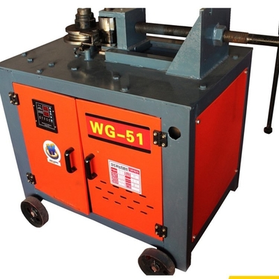WG76 Πρωτογενής σχηματισμός Steel Bar Tube Bender με 90 μοίρες ακρίβεια κάμψης και σωλήνες