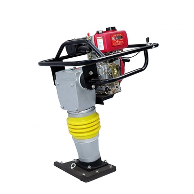Μπλε / Κίτρινο / Κόκκινο / Προσαρμοσμένο Vibrating Tamping Rammer για βέλτιστη συμπίεση