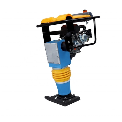 Δρόμος Tamping Vibrating Tamper με 76 * 41 * 97cm Μέγεθος και βενζίνη Trench Rammer