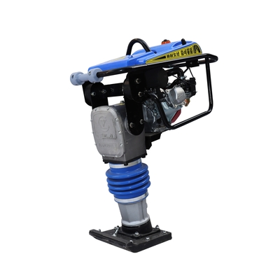 Δρόμος Tamping Vibrating Tamper με 76 * 41 * 97cm Μέγεθος και βενζίνη Trench Rammer