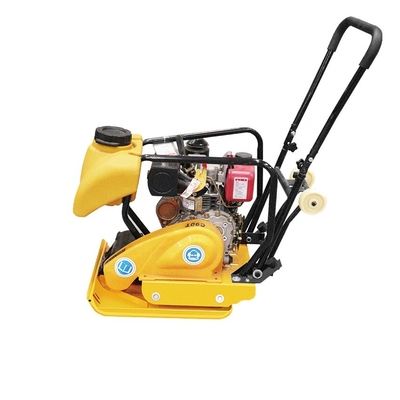 6.5HP Μηχανή Κατασκευή Μεταλλικός συμπιεστής Πλάκες Rammer Compactor