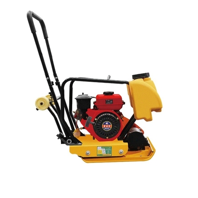 Χαμηλός θόρυβος και ισχυρός κινητήρας 6.5HP φορητός δονητικός συμπιεστής πλάκας για την κατασκευή
