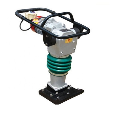 3KW Βενζίνη Rammer Εγχειριδίου Vibrating Earth Compactor με αναστρέψιμο μπλοκ συμπλέκτη
