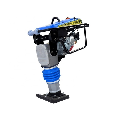 Προσαρμοσμένο 90kg Plate Compactor Strong Vibrating Tamping Rammer με βενζίνη GX160 / Robin