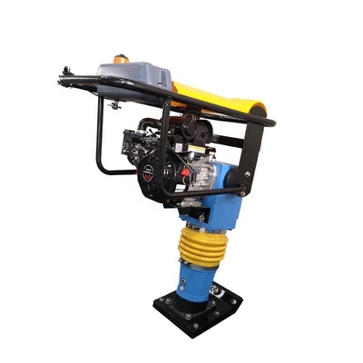 Προσαρμοσμένο 90kg Plate Compactor Strong Vibrating Tamping Rammer με βενζίνη GX160 / Robin